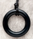 Teething Bling Pendant - Onyx Ring